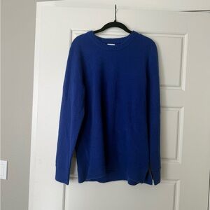 Blue JCrew Sweater
